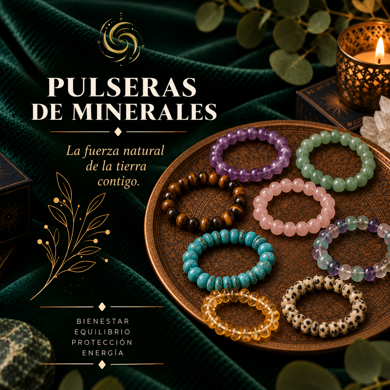 Pulseras de Minerales